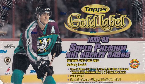 1998-99 Topps Gold Label Hockey Box